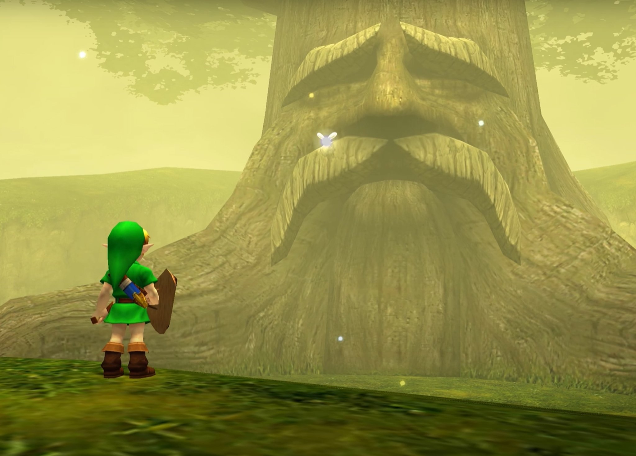 Zelda Ocarina Of Time 3d Deku Tree