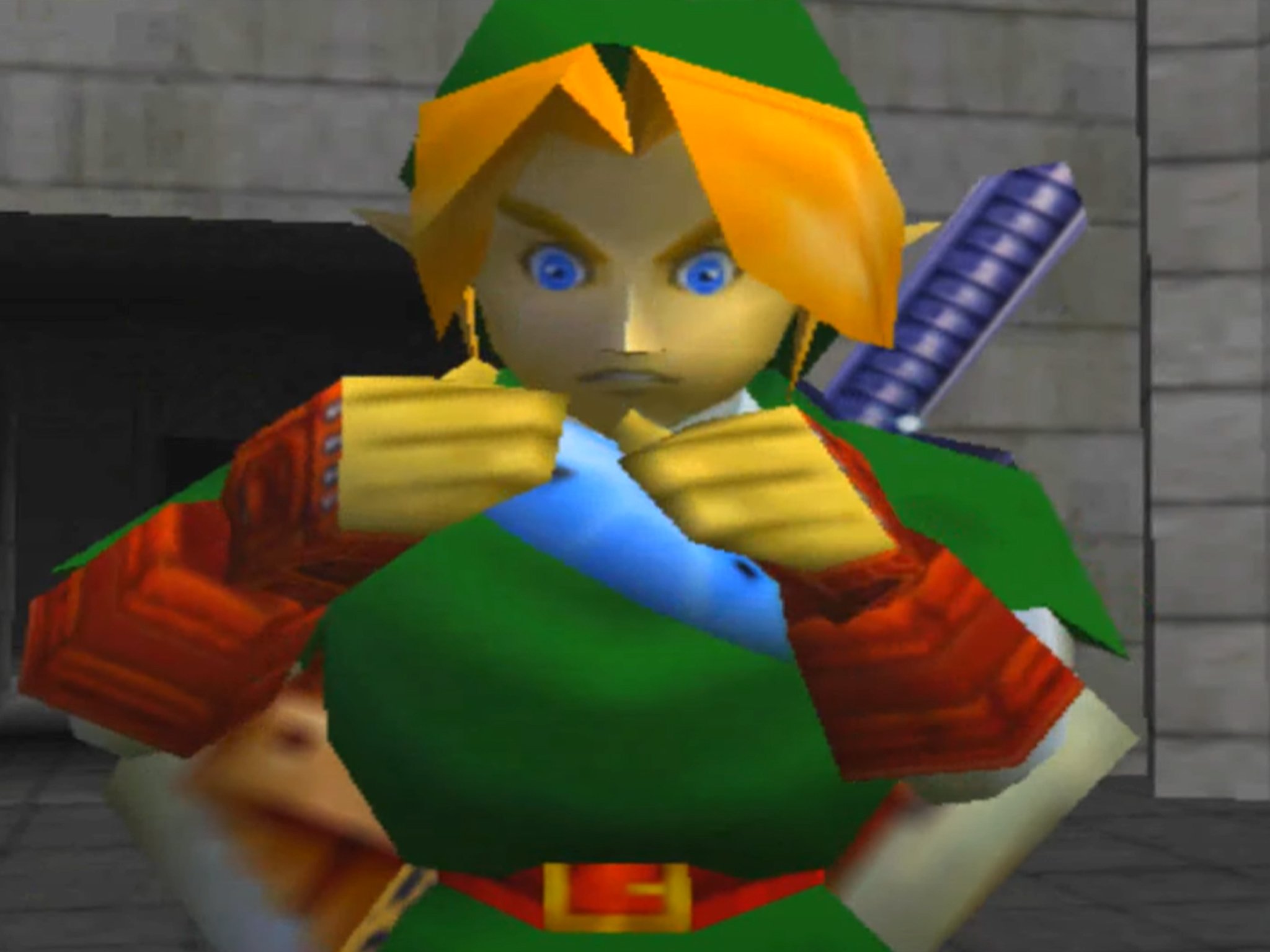 Zelda Ocarina Of Time Adult Link