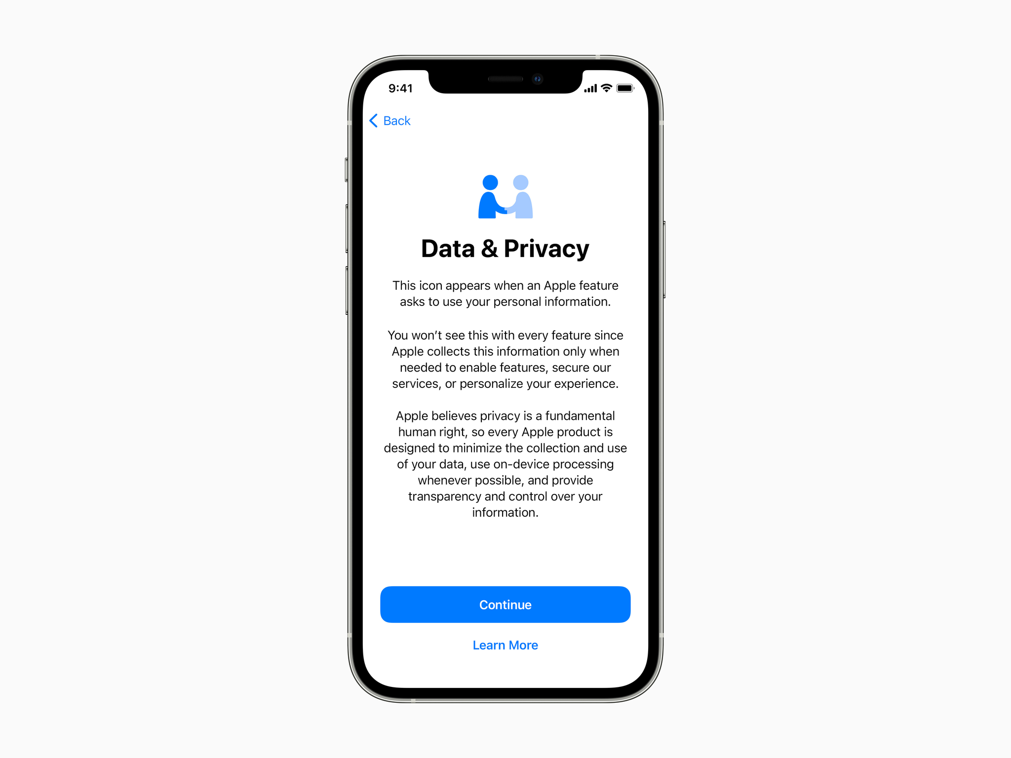 App Privacy Label Example