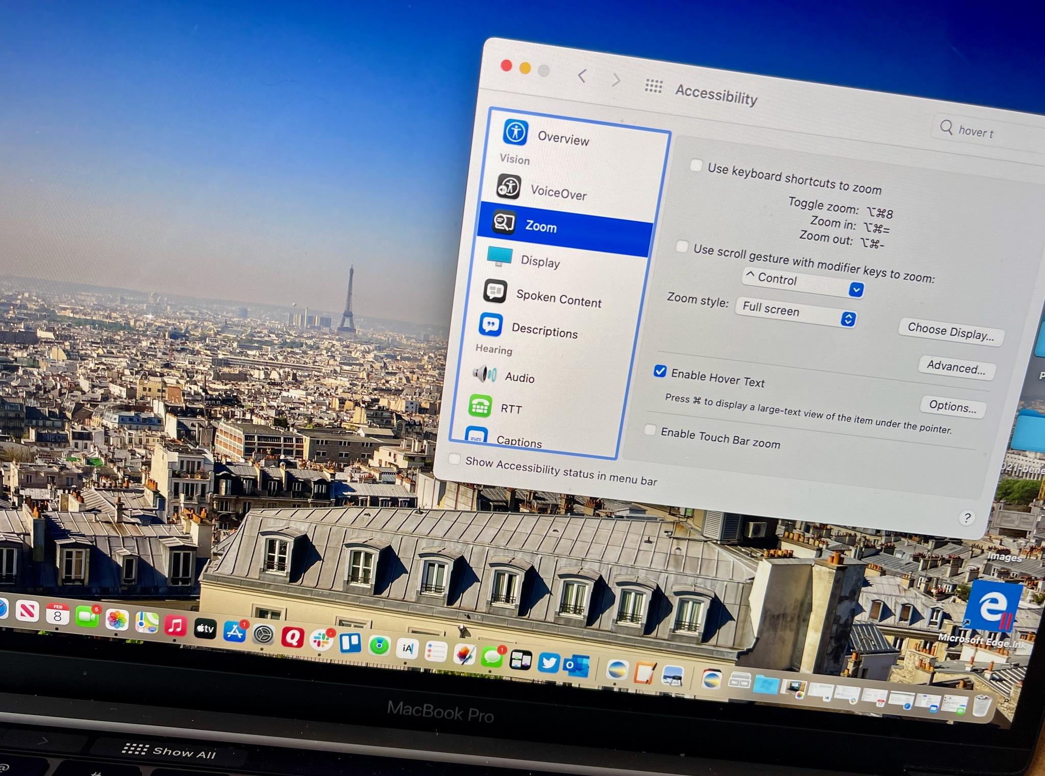 How to use Accessibility's zoom feature on Mac