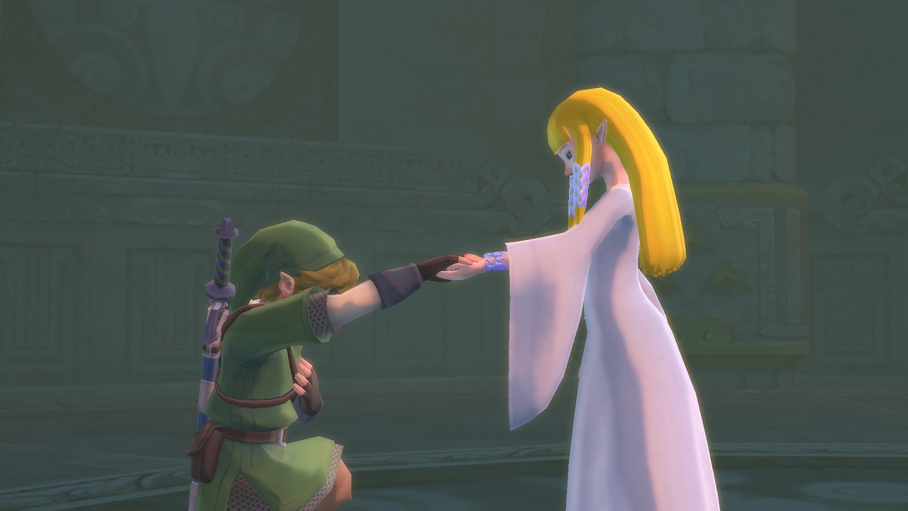 Skyward Sword Hd Link And Zelda