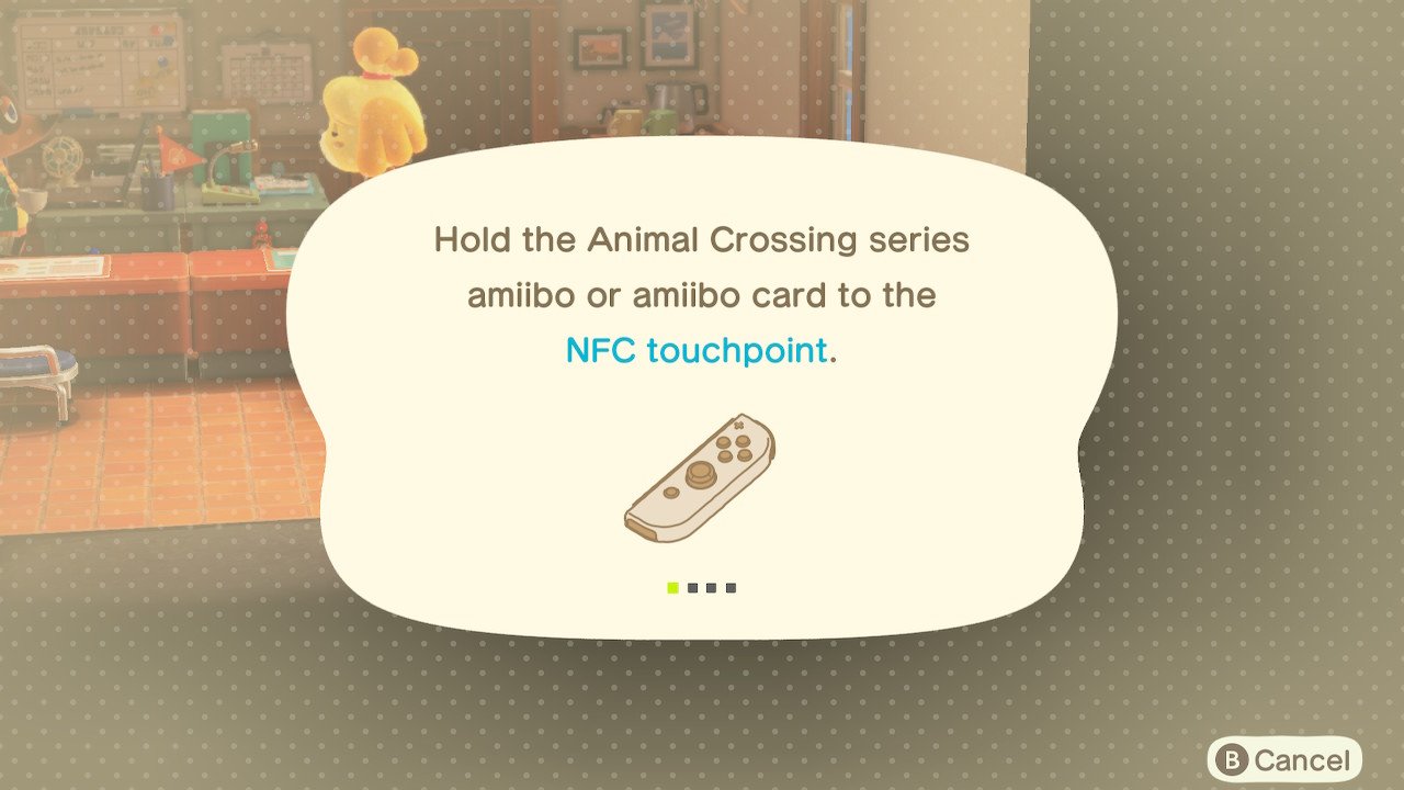 Animal Crossing New Horizons Using Amiibo