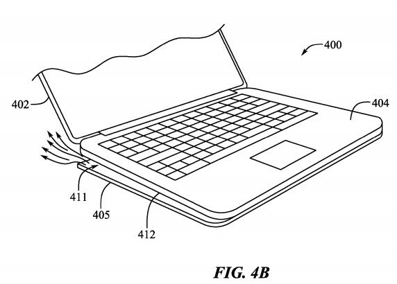 Apple patents MacBook with deployable feet for cooling