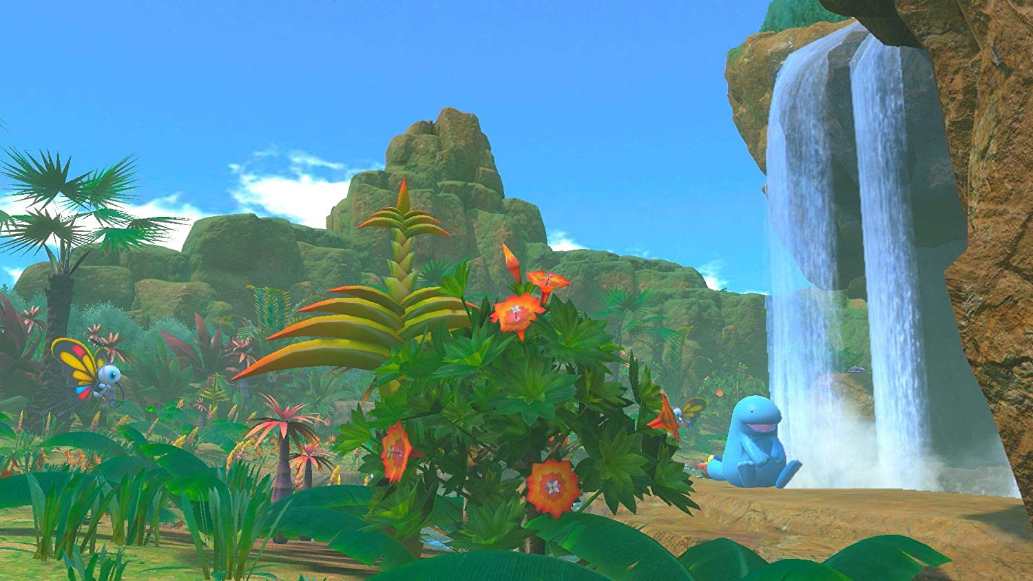 New Pokemon Snap Waterfall
