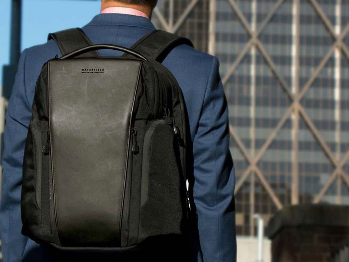 Waterfield Pro Executive Backpack Lifestyle