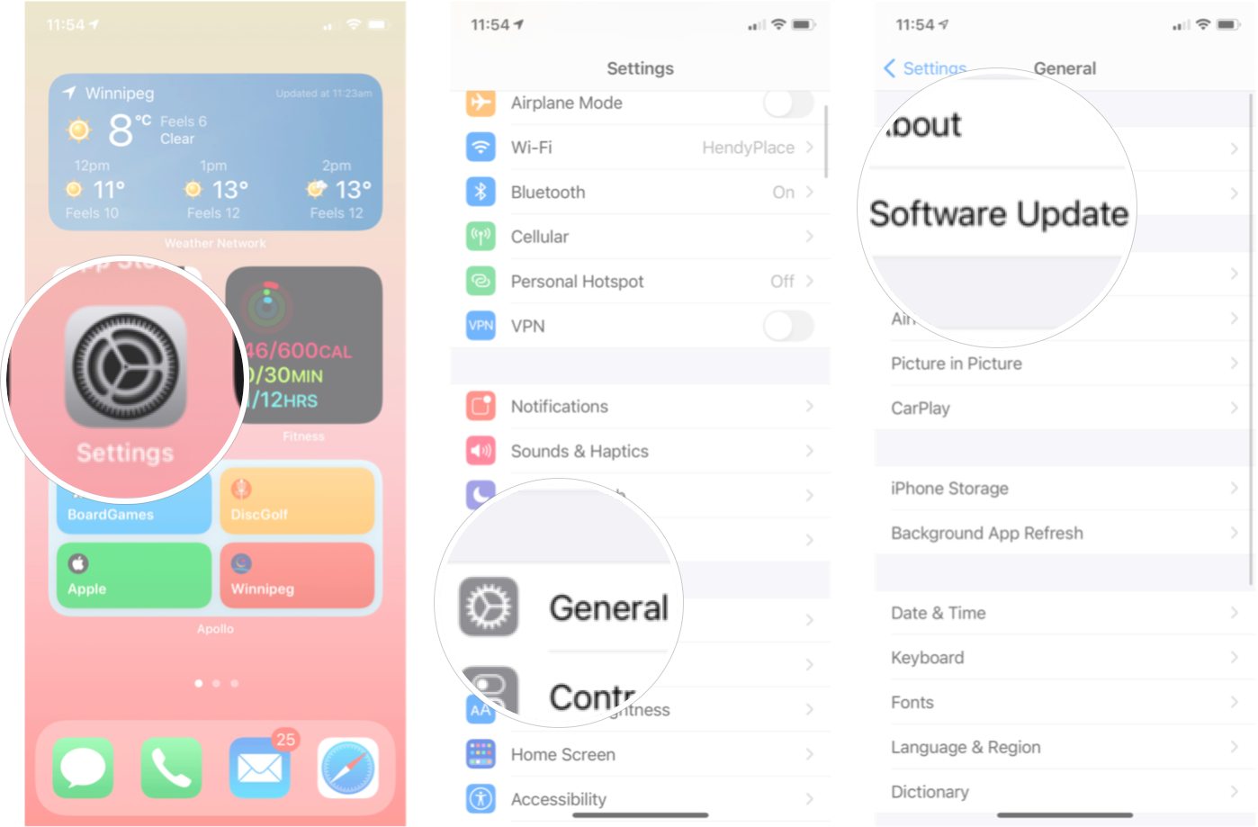 Check For Software Updates iOS 14: Launch Settings, tap General, and then tap Software Update
