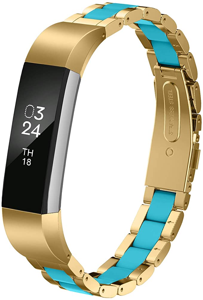 teal gold band
