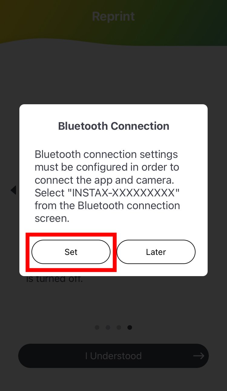Instax Nintendo Switch App Set Bluetooth