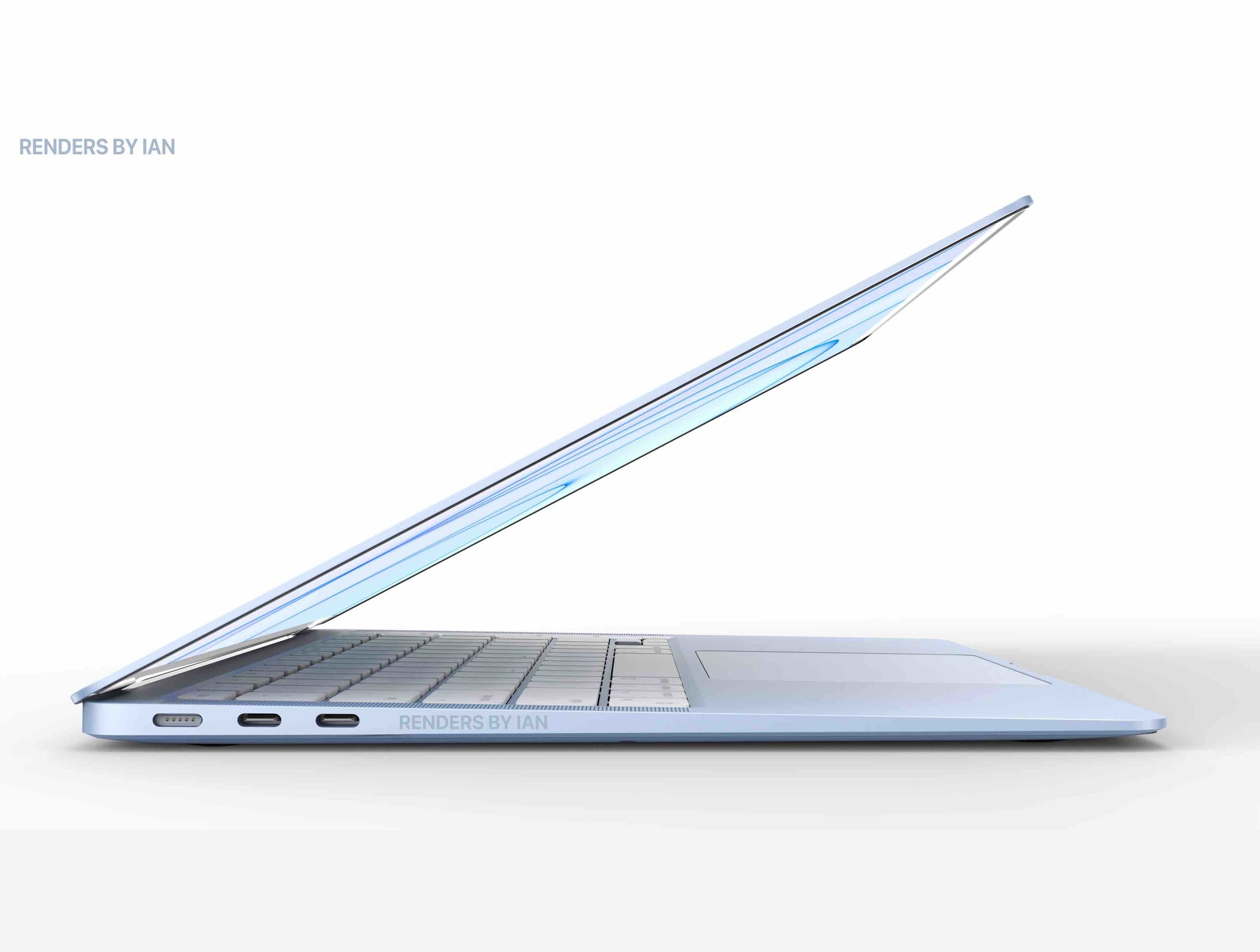 2021 MacBook Air to feature a slab like flat design. Courtesy: iMore
