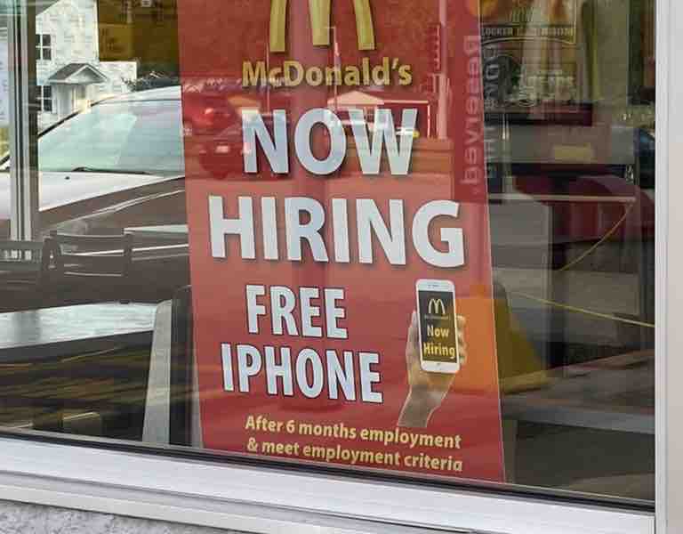 Mcdonalds Free Iphone