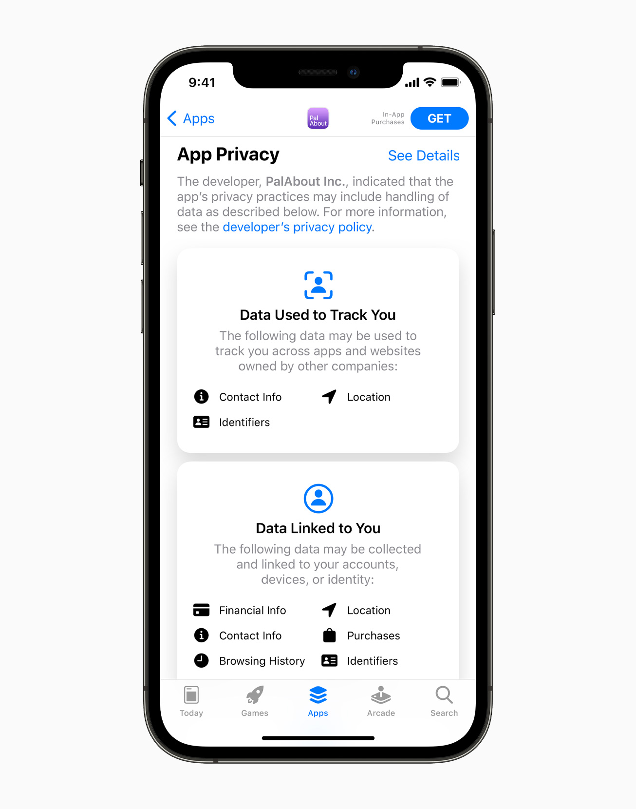 Apple Iphone12pro App Privacy