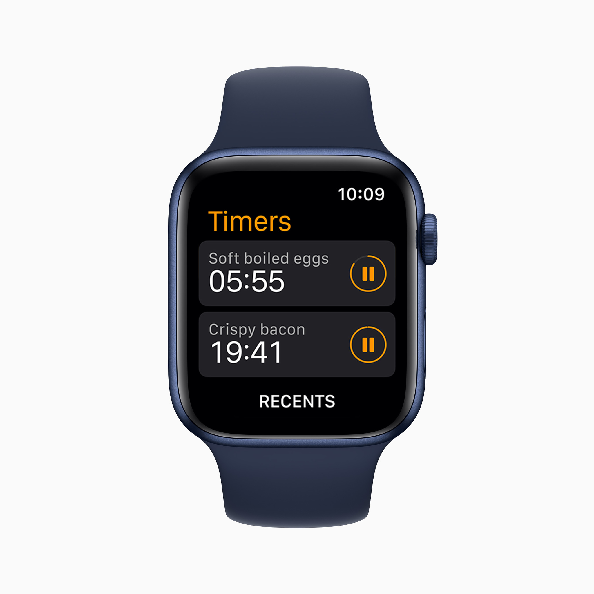 watchOS 8 timers