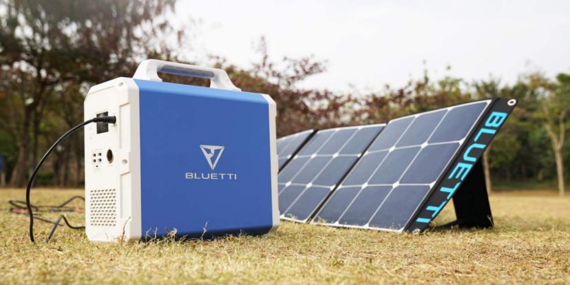 Bluetti EB150 and Solar Panels
