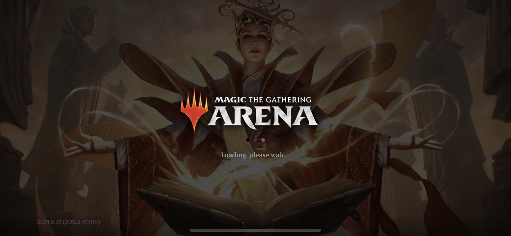 Magic The Gathering Arena Title Screen
