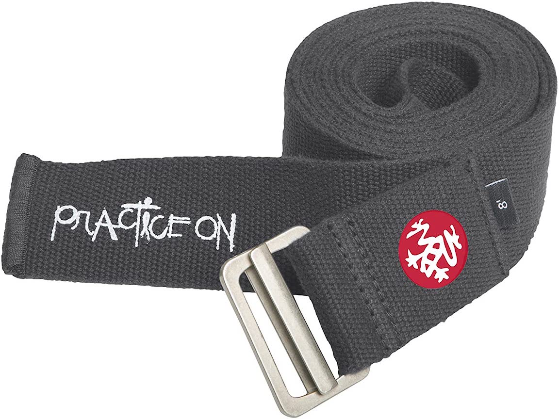 Pinty Yoga Strap 8ft/10ft Stretching Durable Cotton Exercise Straps with Adjustable D-Ring Buckle for Fitness Yoga and Flexibility