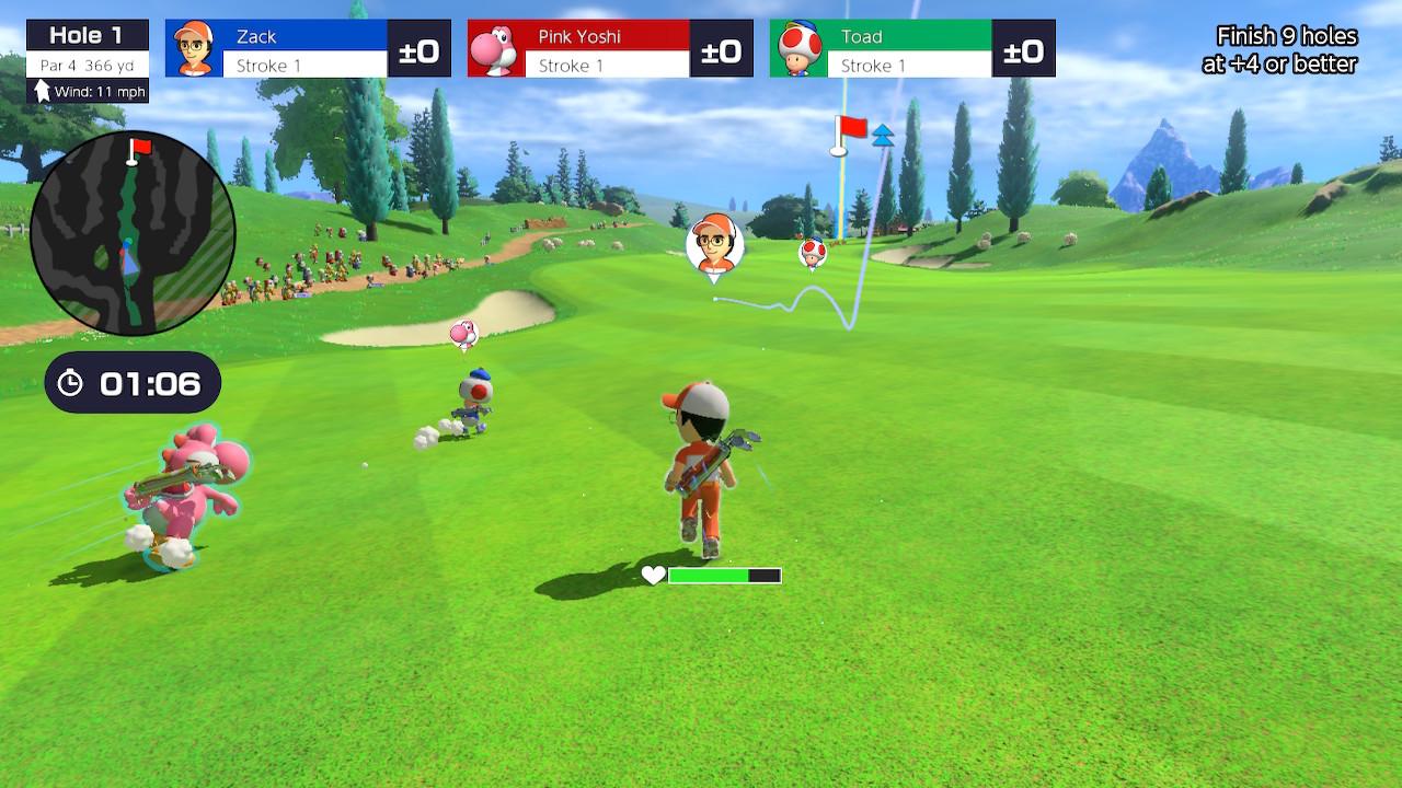 Mario Golf Speed Golf Basic Course