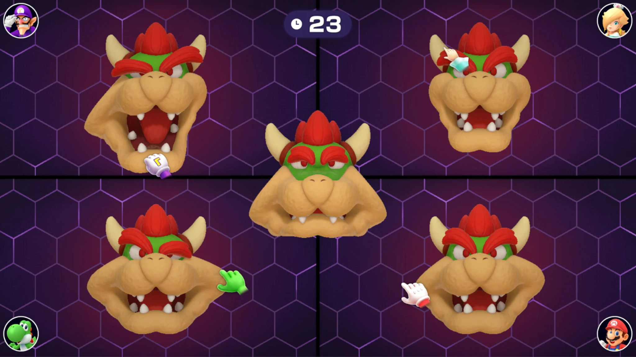 Mario Party Superstars Stretchy Bowser Face
