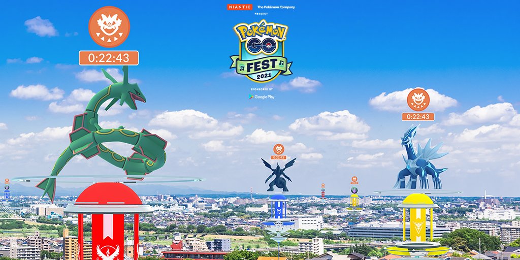 Pokemon Go Fest 2021 Raid Day