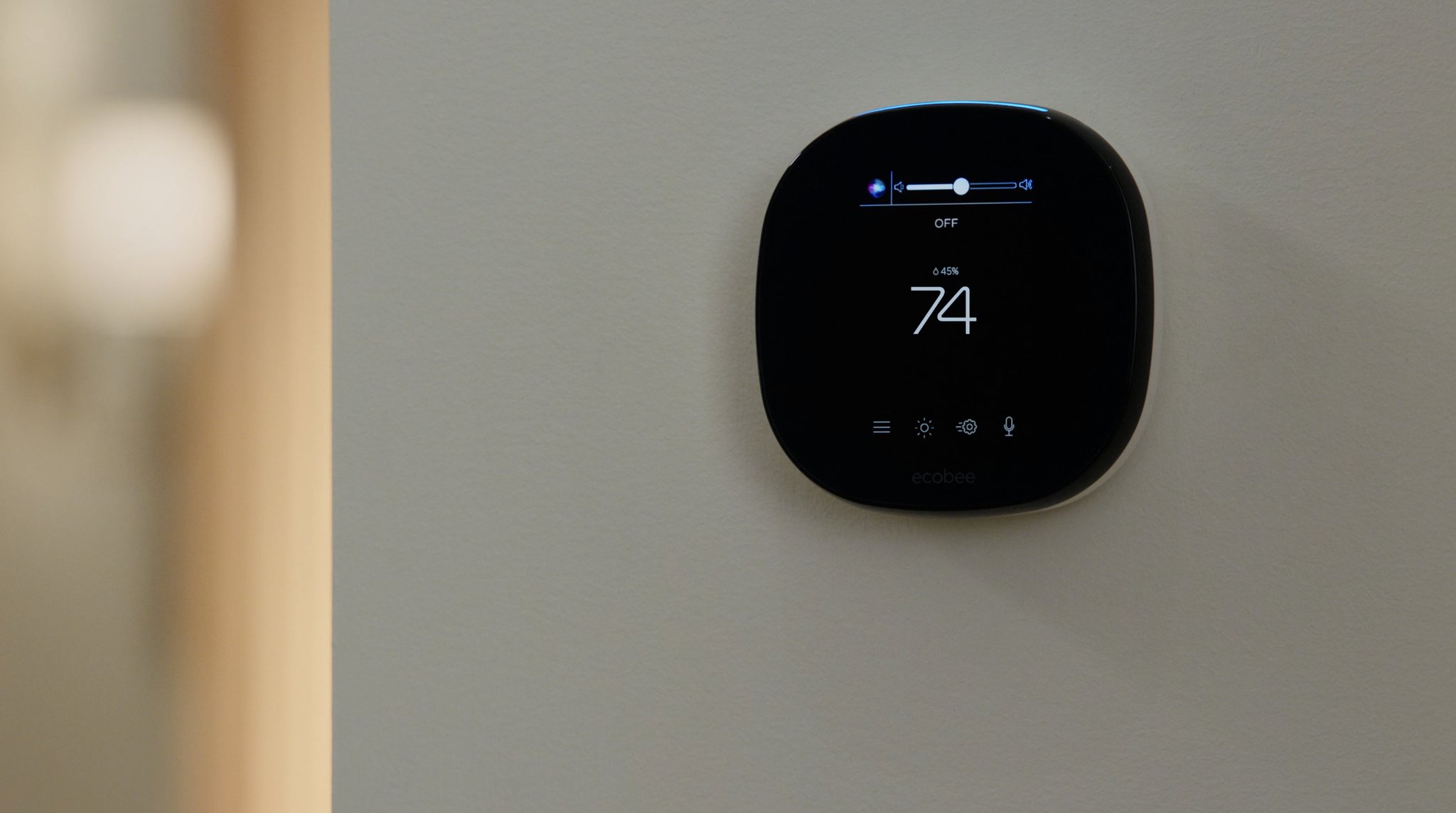 Thermostat intelligent Siri ecobee