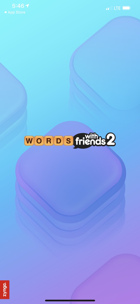 Words With Friends 2 Title Screen