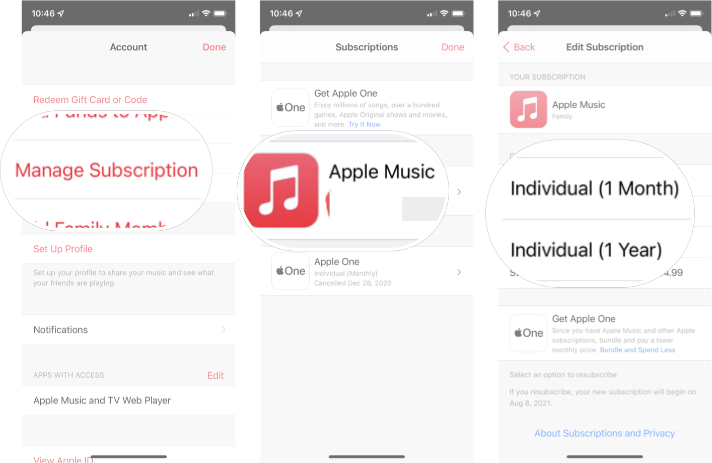 How To Switch From Family To Single Apple Music Plan On IOS 14: Tap Manage Subscription, tap Apple Music, and then tap Family plan.
