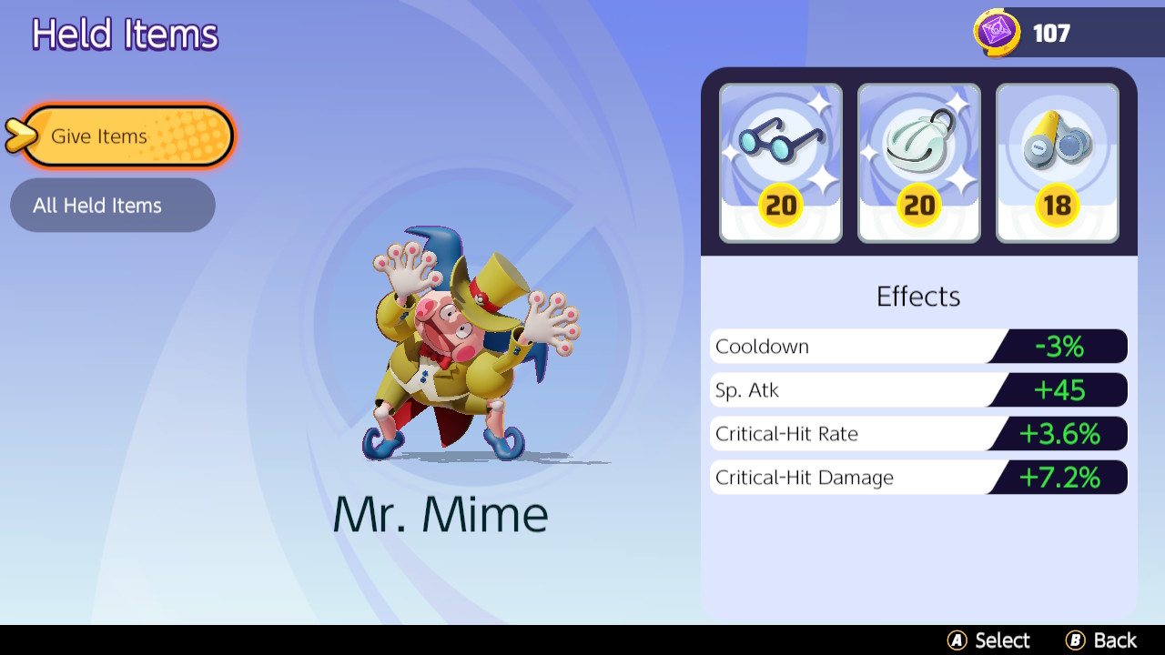 Pokemon Unite Mr Mime