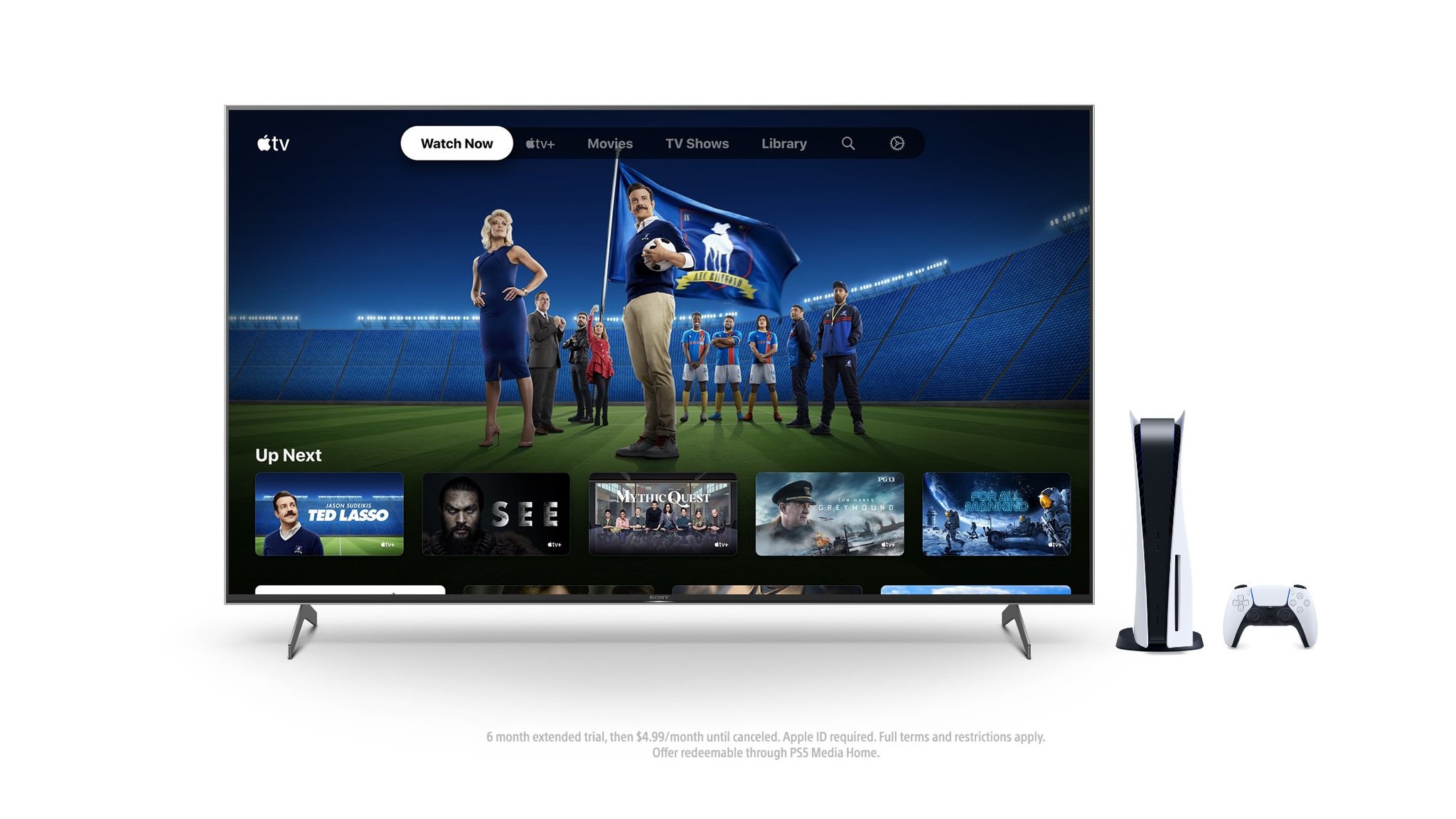 lavabo olasılık Köpekbalığı  Sony offering 6 months free Apple TV+ on PS5 just in time for 'Ted Lasso' |  iMore