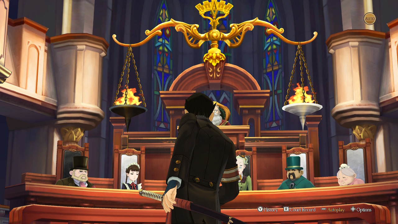 The Great Ace Attorney Chronicles Ryunosuke Facing Jury