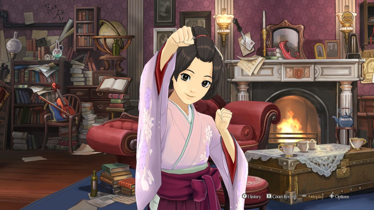 The Great Ace Attorney Chronicles Susato Happy