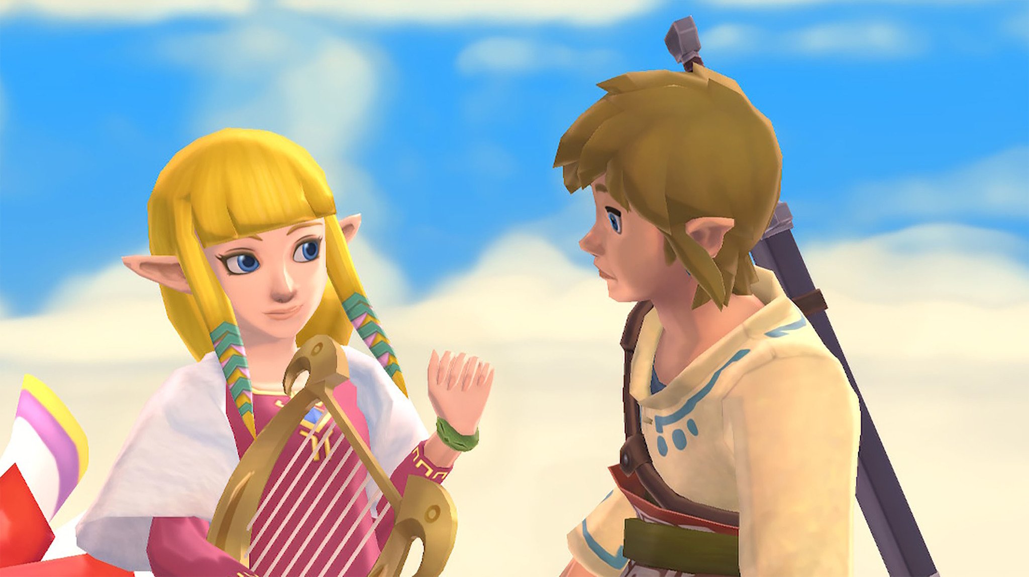 Zelda Skyward Sword Hd Zelda And Link