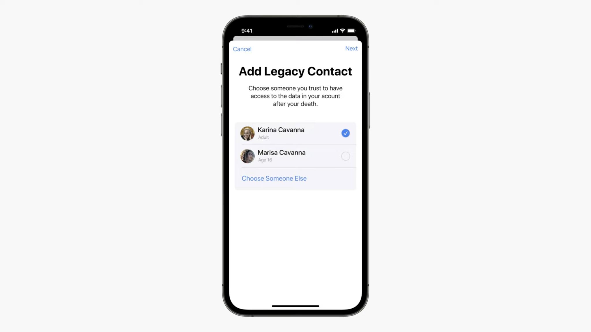 Apple Id Digital Legacy Contacts Wwdc