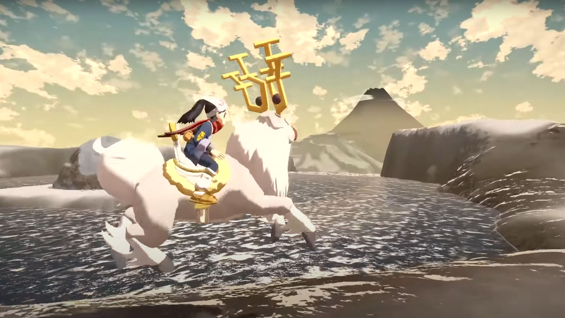 Pokemon Legends Arceus Riding Wyrdeer