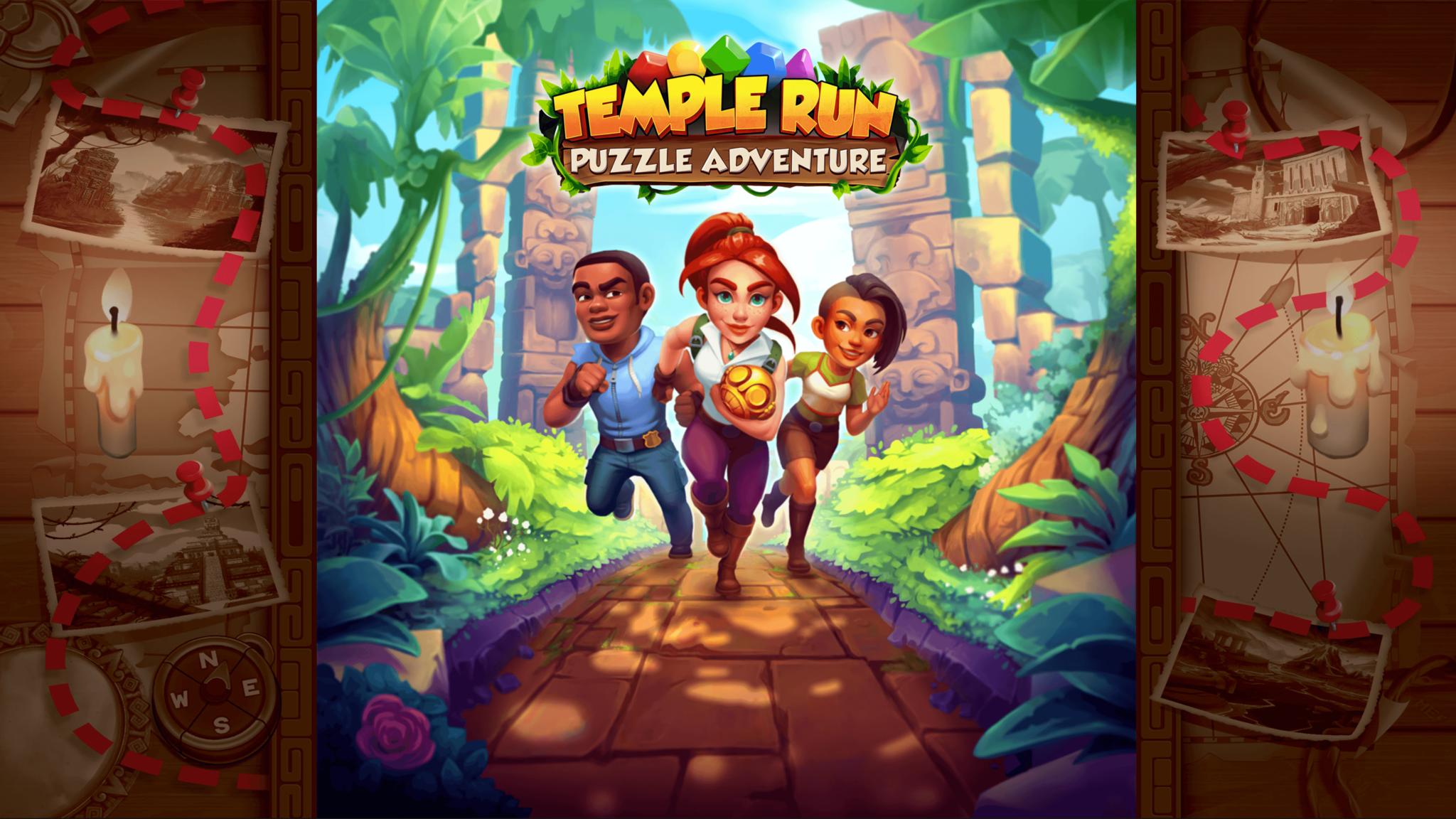 Temple Run Puzzle Adventure Art