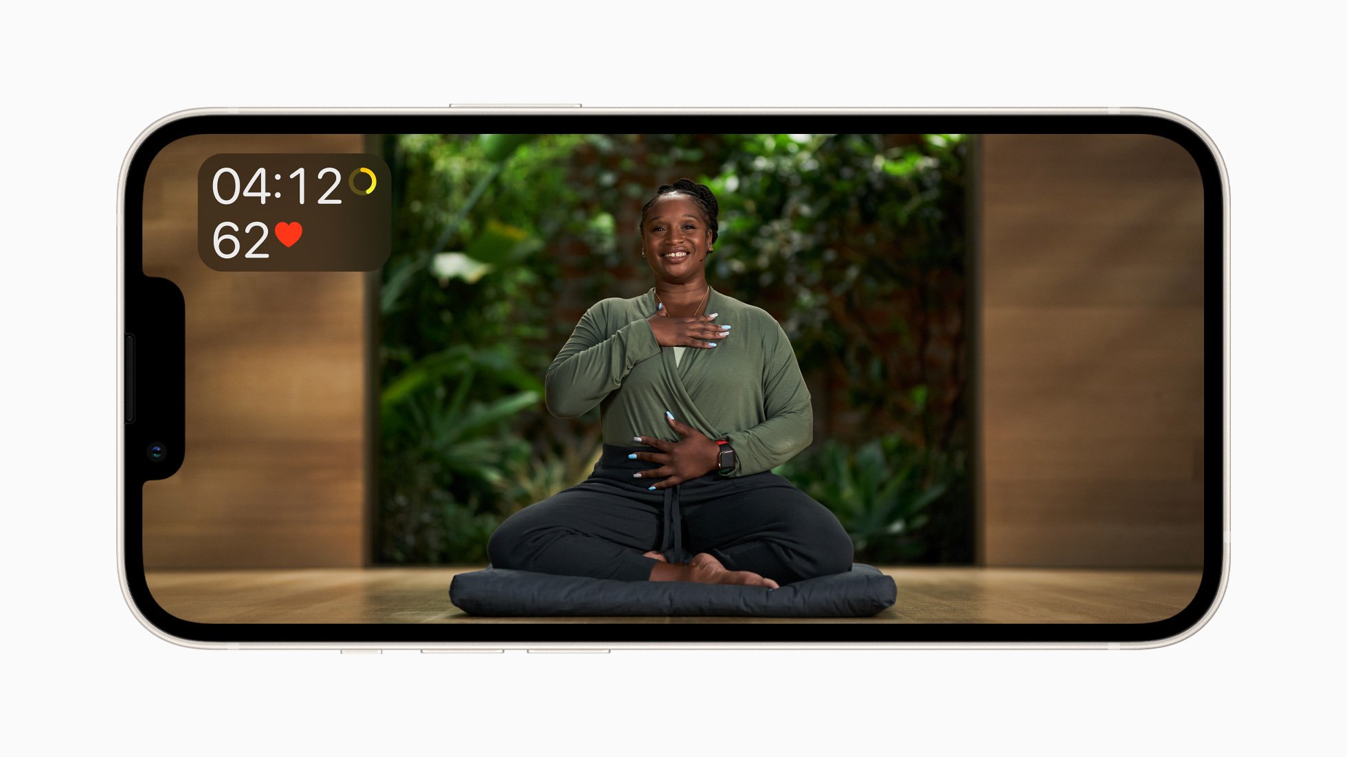 Apple Fitness Plus Meditation Framed