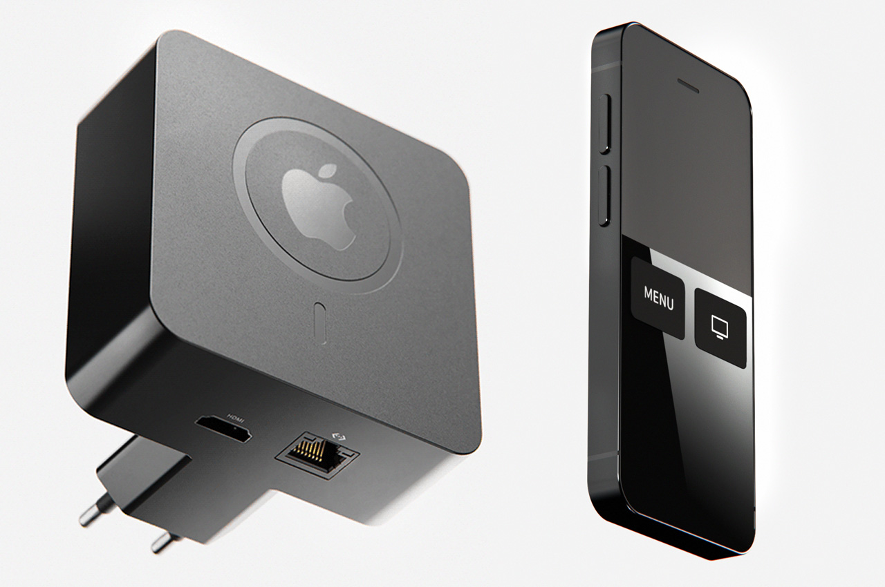 Apple Tv Plus With Magsafe Concept