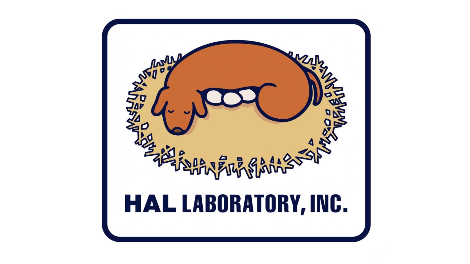 Logotipo grande de Hal Laboratories