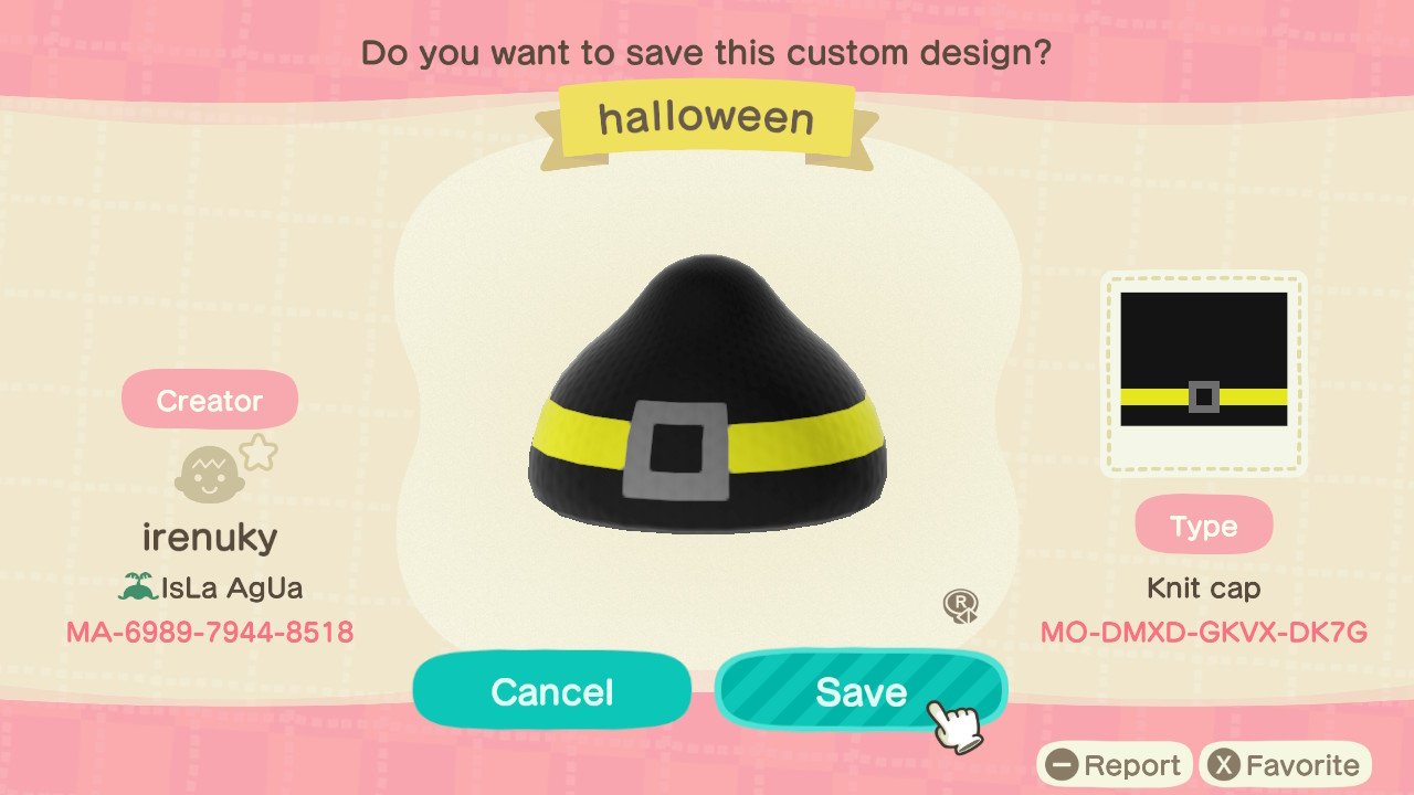 Acnh Witch Hat