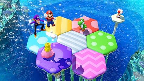 Mario Party Superstars Minigames Mushroom Mix Up