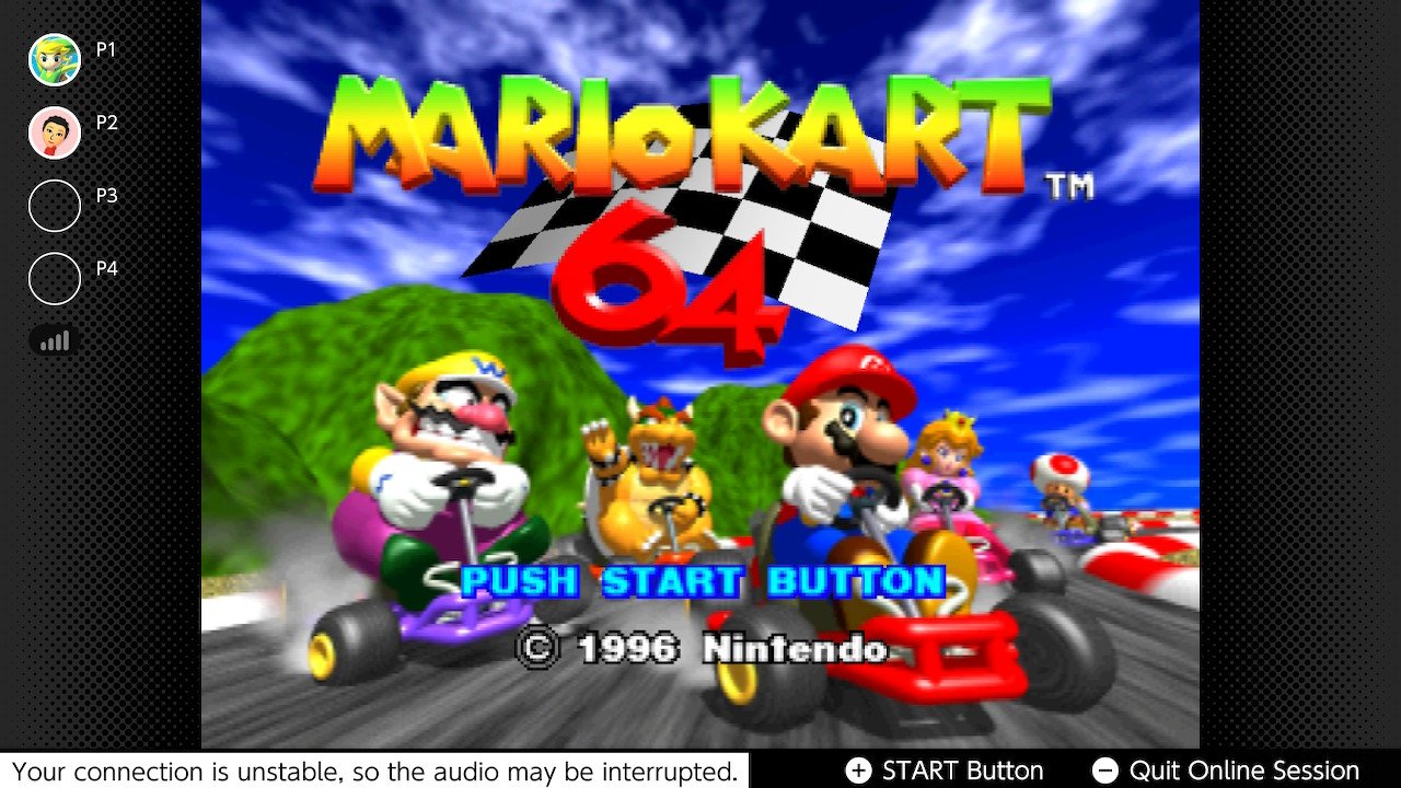 Nintendo Switch Online Expansion Pack Nintendo 64 Multiplayer Join Friend Mario Kart