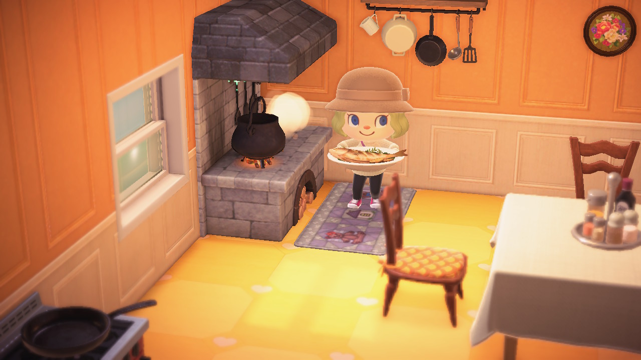 Animal Crossing New Horizons Приятного аппетита