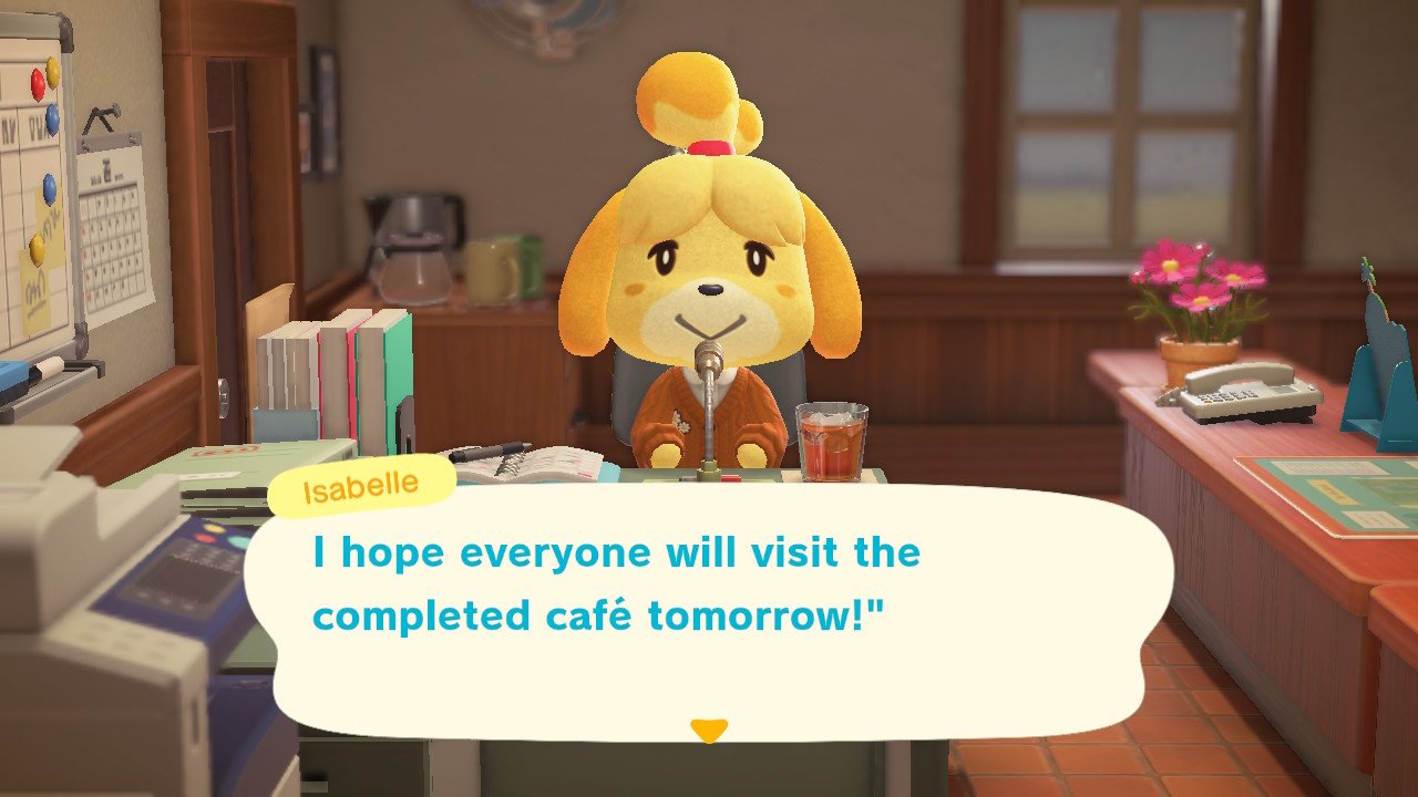 Animal Crossing New Horizons Brewsters Cafe