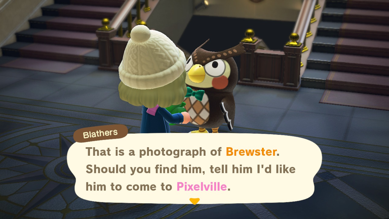 Animal Crossing New Horizons Finding Brewster