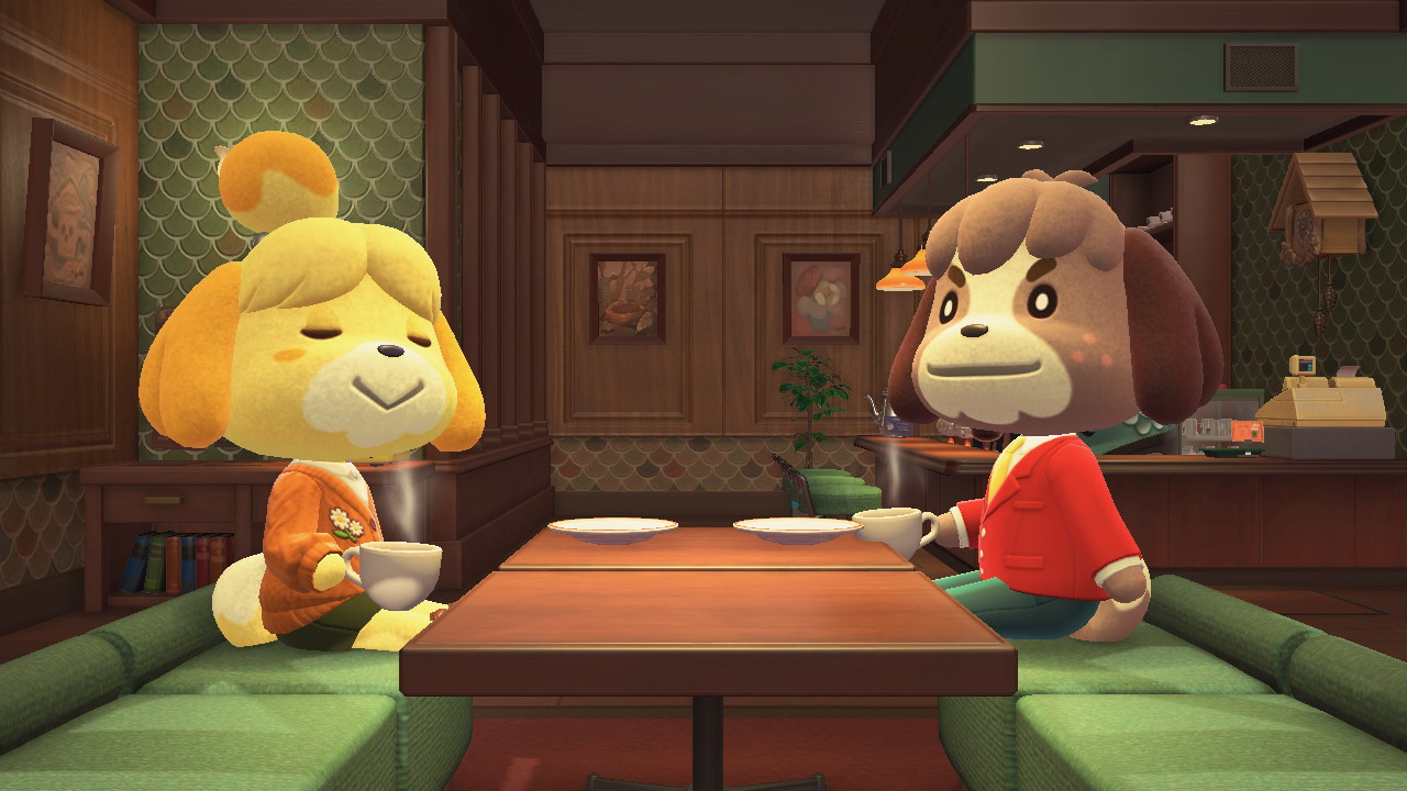 Acnh The Roost Amiibo Isabelle And Digby