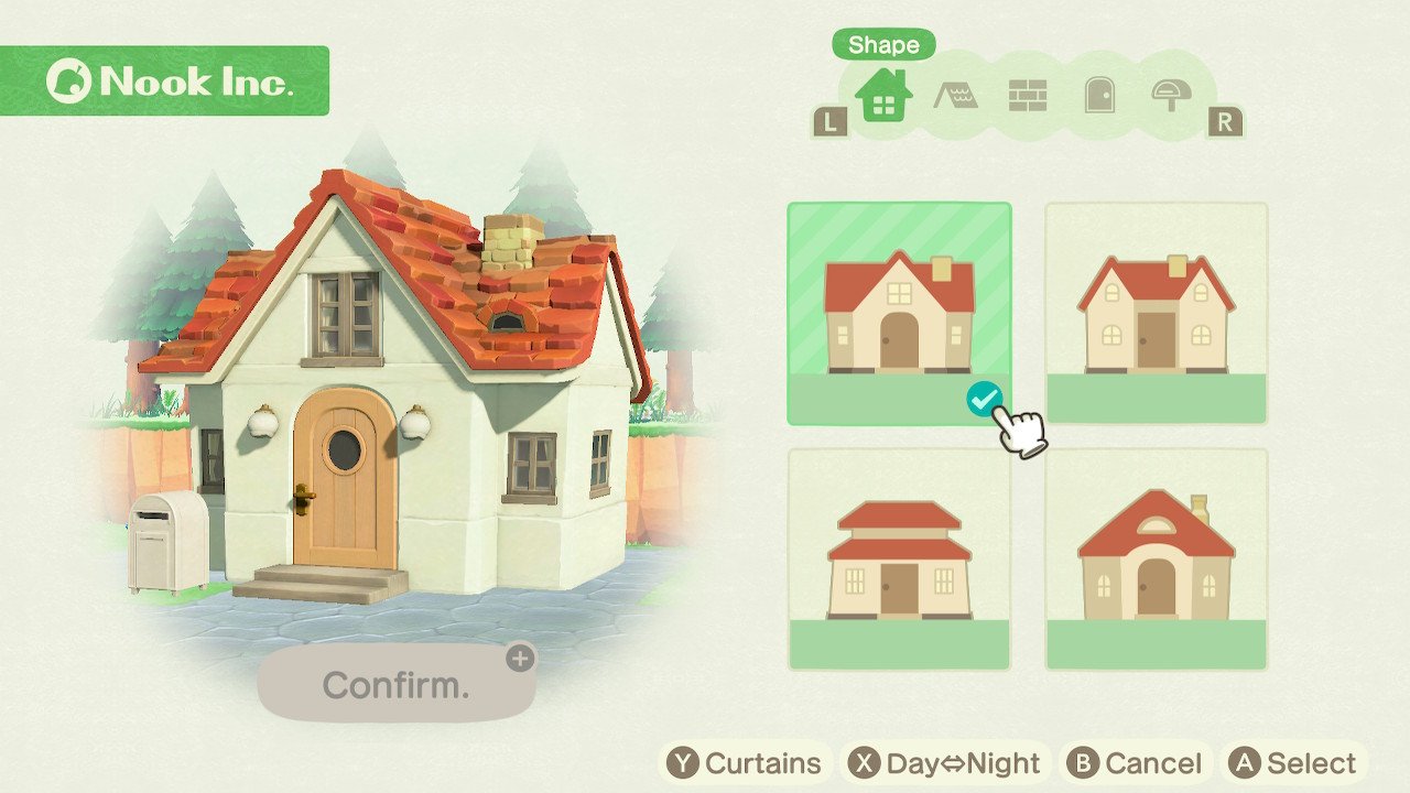 Anima Crossing New Horizons House Shape Default