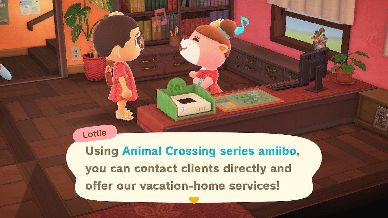 Animal Crossing Happy Home Paradise Amiibo Scanner Info