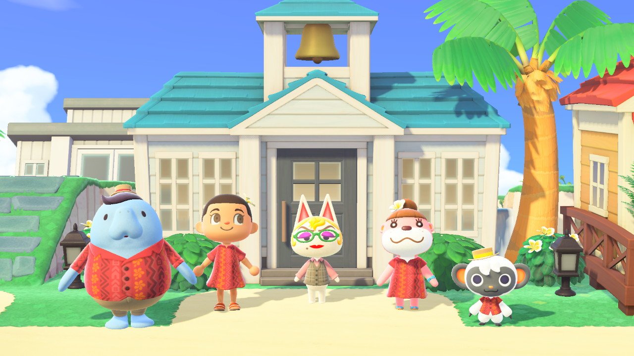 Animal Crossing Happy Home Paradise Facility School