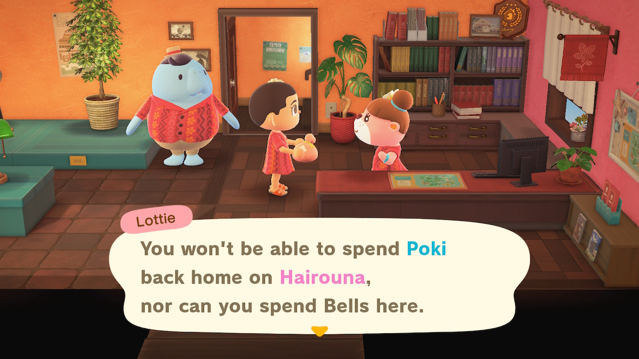 Animal Crossing Happy Home Paradise Poki Bells