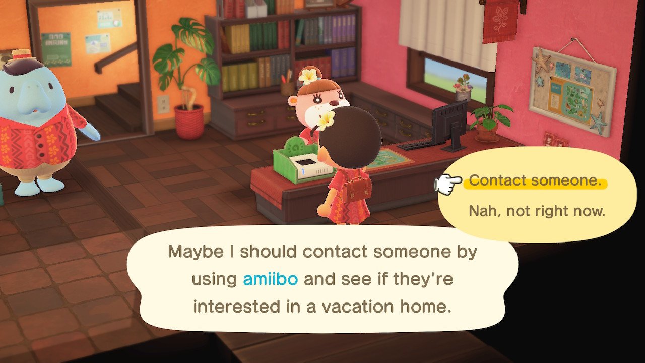 Animal Crossing Happy Home Paradise Using Amiibo Scanner