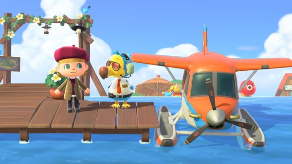 Animal Crossing Happy Home Wilbur Plane