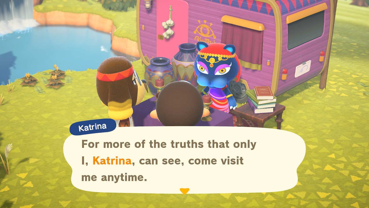 Animal Crossing New Horizons Harveys Adası Katrina